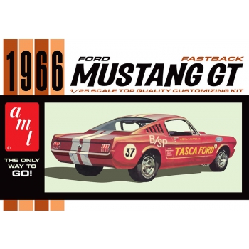 1:25 1966 Ford Mustang Fastback 2+2 – AMT1305